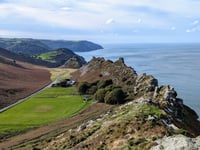 Valley of Rocks via Lee Abbey