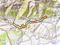 Valverde de la Vera da Puente de Cuartos