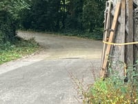 Muur van Rijksdorp / Van Bergenlaan desde Wassenaar