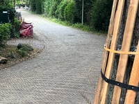 Muur van Rijksdorp / Van Bergenlaan da Wassenaar
