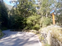 Route de Vaudagne depuis Servoz