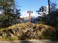 Route de Vaudagne depuis Servoz