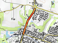 Vellingvej via Hovedgaden