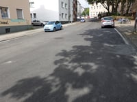 Veltmanplatz über Hermannstrasse