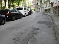 Veltmanplatz über Hermannstrasse