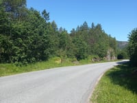 Vennastrandveien von Ytre Snillfjord