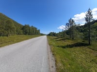 Vennastrandveien von Ytre Snillfjord