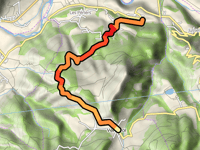Venterol przez Route de Piégut