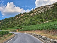 Vercorin from Chalais