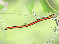 Vergeas über Route de la Ganne