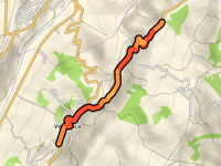Vernasca über Strada di Genova