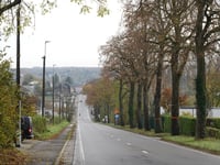 Vervierser Strasse depuis Eupen