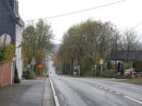 Vervierser Strasse depuis Eupen