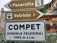 Passo del Vetriolo desde Levico Terme por Passo del Compet
