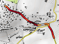 Vézénobres via Chemin de Lasparens