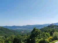 Vezzano Ligure from Stazione-Fornola
