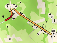 Via Acque from Fonte