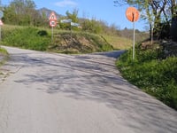 Via Belvedere da Rivadolmo via cinque tornanti