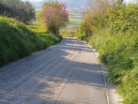 Via Belvedere da Rivadolmo via cinque tornanti