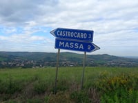 Via Borsano da Castrocaro Terme