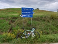 Via Borsano depuis Castrocaro Terme