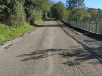 Via Carona from Fornovo di Taro