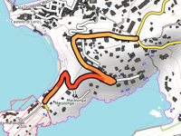 Via Carpanini from Punta Maralunga