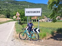 Castellaro vanuit Castegnero