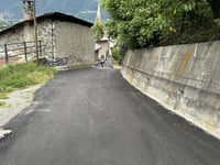 Via Castello from Bormio