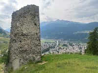 Via Castello from Bormio