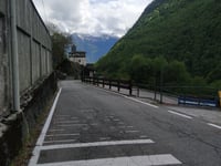 Via Centro über Spriana