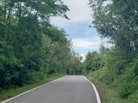 Via Cipriano Cei from Rosignano Monferrato