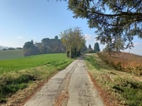 Via Cornacchia über Via Tuliero