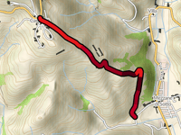 Via delle Fonti von Mezzane di Sotto