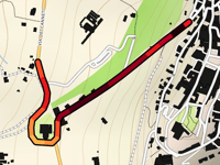 Via di San Biagio przez Tempio di San Biagio