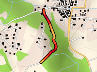 Via Monte Grappa da Gornate Olona