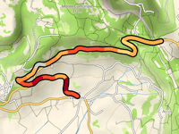 Via Monte Grappa von San Valentino über Via Ortigara