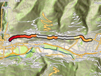 Via Panoramica from Sondrio