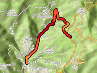 Via Panoramica von Piteccio