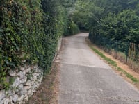 Via per la Rocca desde Garda