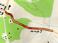 Via Pian di Pancole da Santa Cristina