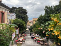 Via Pirandello von Capo Taormina