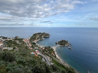 Via Pirandello von Capo Taormina