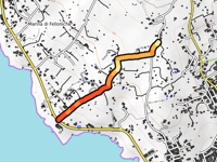 Via Porcinara von Contrada Marchello