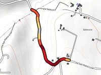 Via San Pietro Linari por Via Fonte Fico