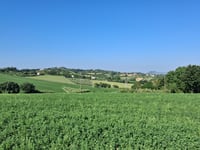 Via Santa Cristina depuis Case Pradese