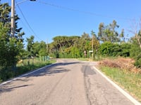 Via Santa Cristina depuis Case Pradese