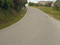 Via Scagliole from Turri