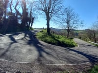 Via Sorrivoli from Ponte Abbadesse