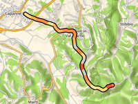 Via Uliveta von Capanne